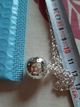 Pulsera Love Plata Bola Hueca