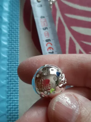 Pulsera Love Plata Bola Hueca