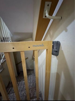 Barandilla de madera para escaleras