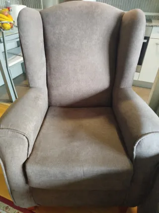 Sillón marrón