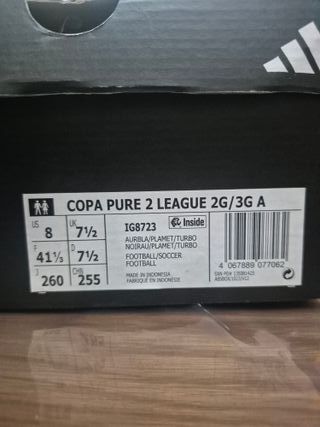 Botas Fútbol Adidas Copa Pure 2 Nuevas