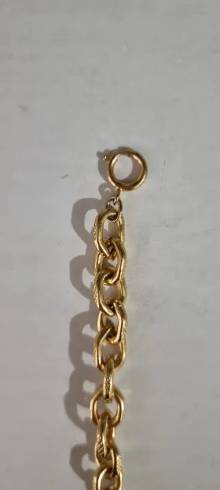 Bracciale a catena color oro