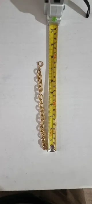 Bracciale a catena color oro