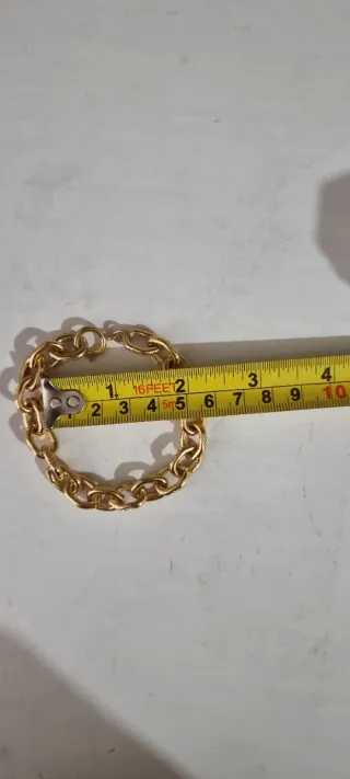 Bracciale a catena color oro