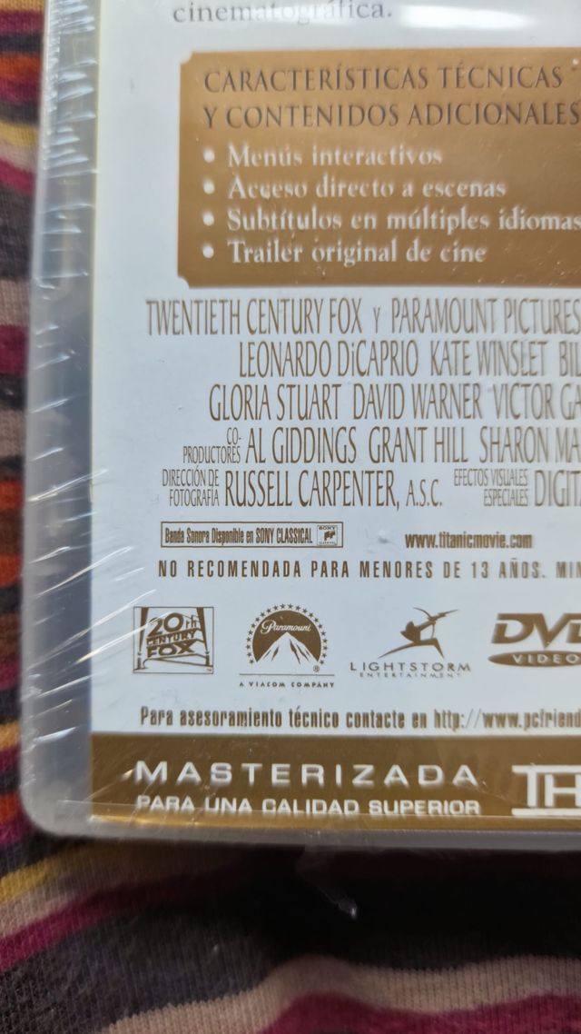 DVD Titanic (Edición Coleccionista)