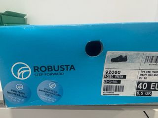 Zapatos de seguridad Robusta azules y verdes