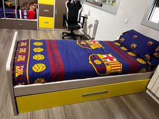 Cama nido con 1 colchón