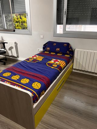 Cama nido con 1 colchón