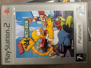 The Simpsons Hit & Run PS2 Platinum