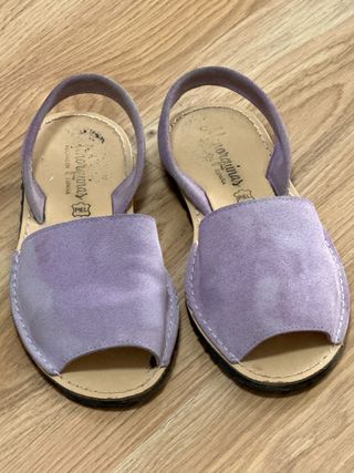 Sandalias Menorquinas Moradas