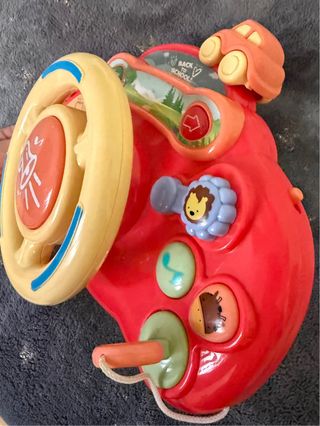 Juguete musical coche con sonidos