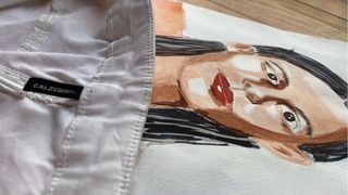 Pantalones Calzedonia Blancos Talla L