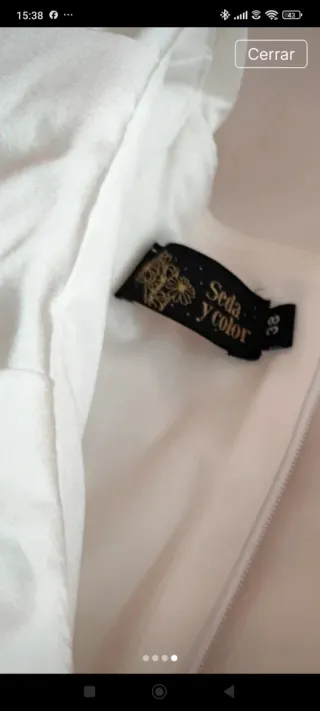 Vestido fiesta blanco comunión/bautizo