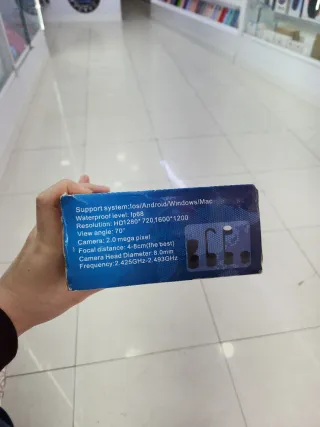 Endoscopio WiFi HD 1200p