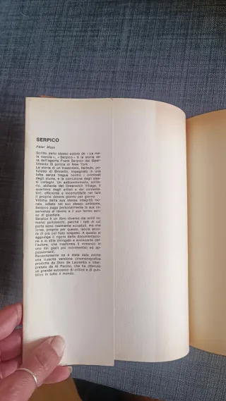 Libro Serpico di Peter Maas