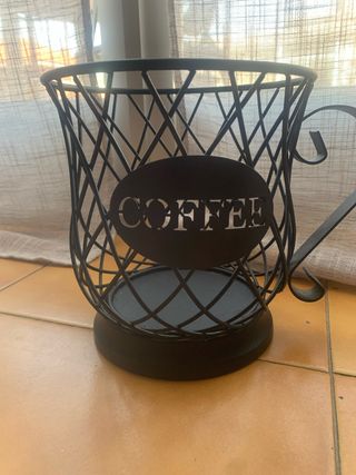 Porta capsule caffè design a forma di tazza