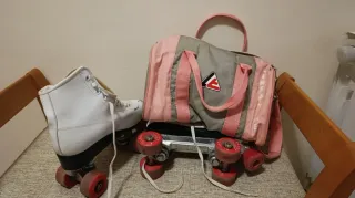 Patines blancos bota RANDY