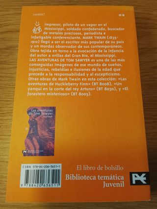 Las aventuras de Tom Sawyer Mark Twain