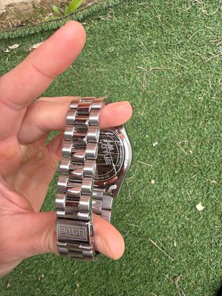 Reloj Lotus Daydate Azul y Plateado