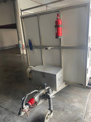 Remolque jaula para perros 2 ejes