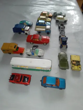 Lote Coches Antiguos Colección 70-80