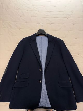 Americana Cortefiel Azul Marino