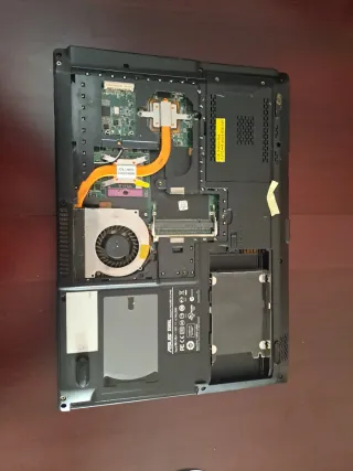 Ordenador Portátil ASUS Negro/Plateado x59sl pieza