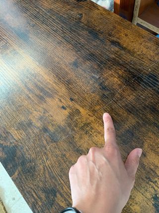 Mueble TV madera y metal