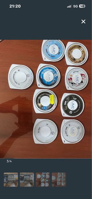 Juegos PSP UMD (Sony)