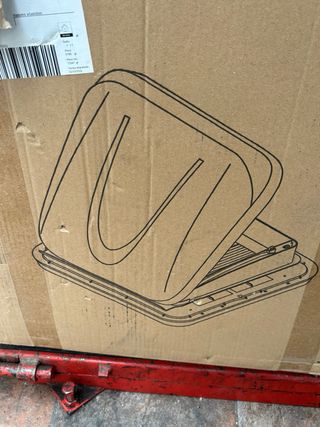 Claraboya para camper