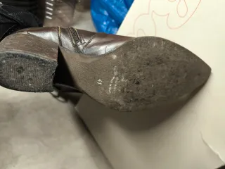 Stivali donna Bata marroni tipo camperos