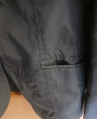 Gabardina Zara impermeable verde T L