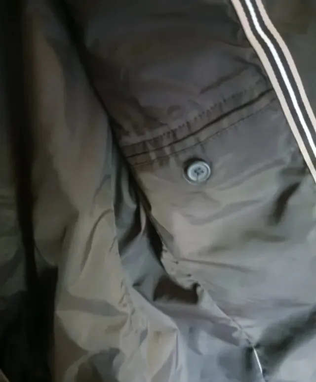 Gabardina Zara impermeable verde T L