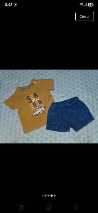 Lote de Conjuntos Bebé 1-3 Meses