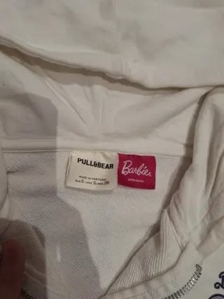 Sudadera Pull&Bear cropped S Malibu Barbie