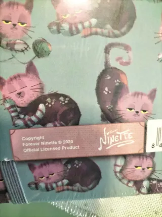 Quaderno Gatti e Bambina di Ninette