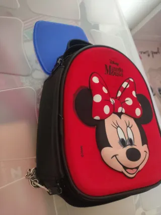 Bolso Minnie Mouse Disney Rojo Tal cual la foto