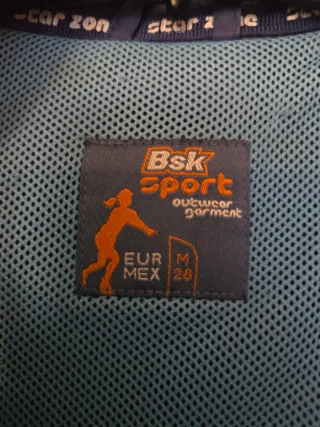 Chaqueta deportiva azul