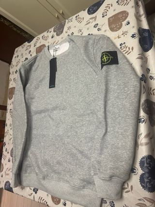 Sudadera Stone Island Gris