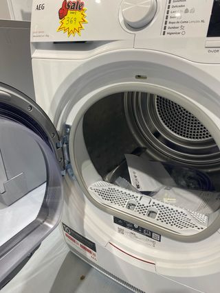 Secadora AEG Serie 8000 8kg Bomba Calor