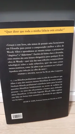 Livro A Filosofia Segundo Woody Allen