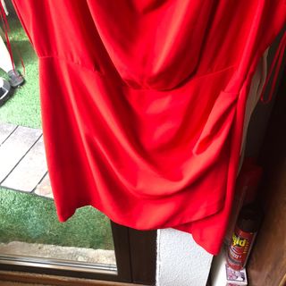 Rebaja Vestido Rojo Zara Talla XL