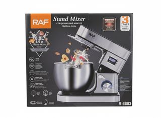 Batidora Amasadora Profesional RAF 8L 1000W Acero