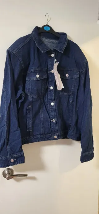 Chaqueta oversize MISSGUIDED azul