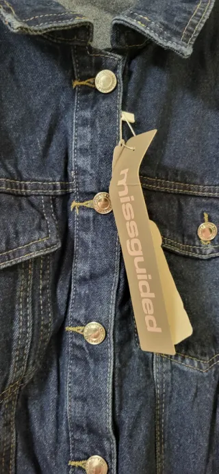 Chaqueta oversize MISSGUIDED azul