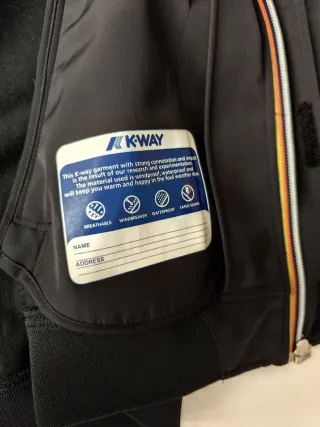 Giacca K-Way Nera