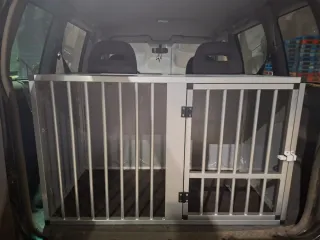 Jaula para perros metálica