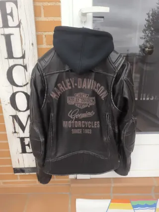 Chaqueta Cuero Harley Davidson Hombre