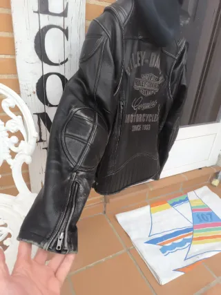 Chaqueta Cuero Harley Davidson Hombre
