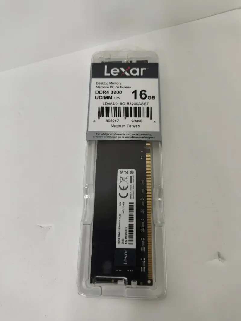 Lexar DDR4 16GB 3200MHz UDIMM RAM afbeelding 7